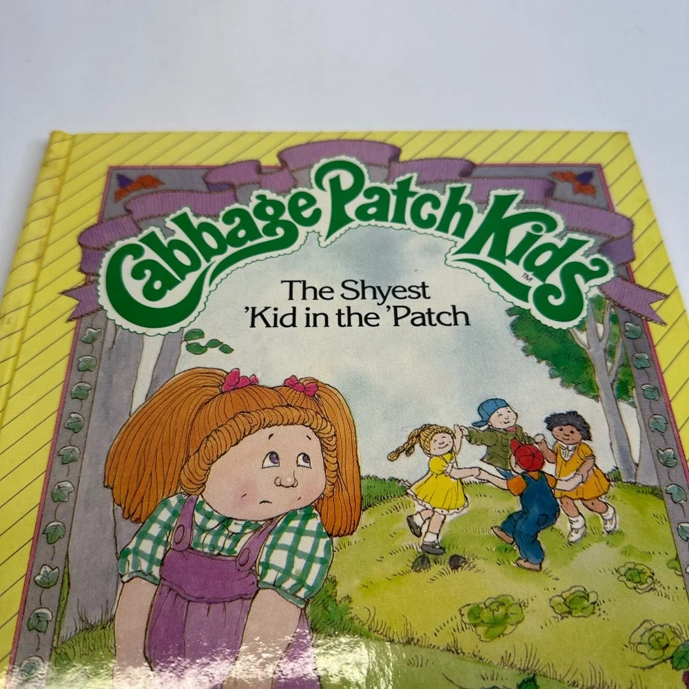 Cabbage Patch Kids The Shyest Kid in the Patch Vintage‎ 1984 Hardcover Storybook